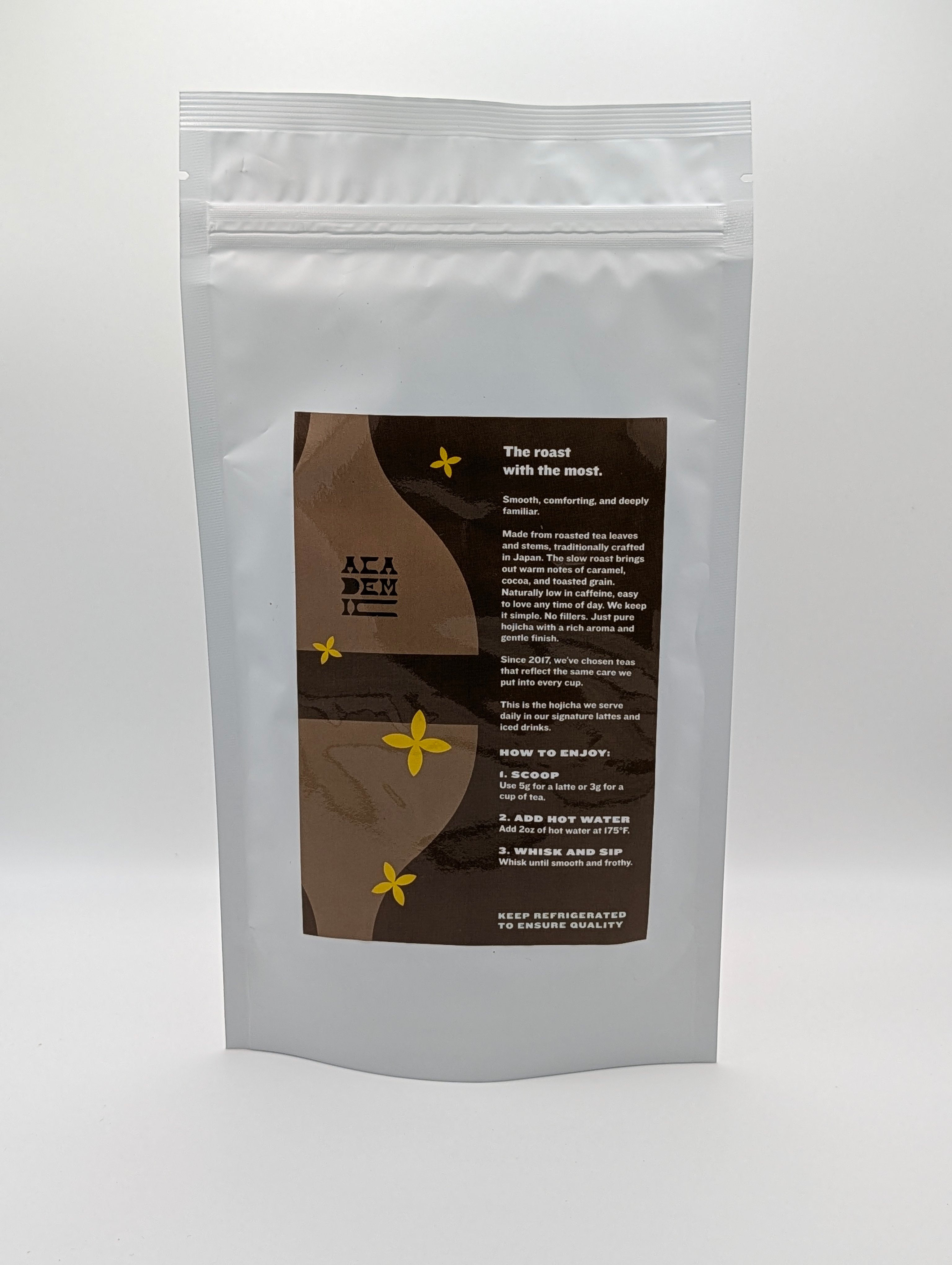 House Premium Hojicha (100g) – Academic Coffee